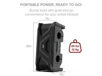 GEMINI Coluna Bluetooth V5.4 TWS Flutuante 300W IP67 GEMINI Coluna Bluetooth V5.4 TWS Flutuante 300W IP67